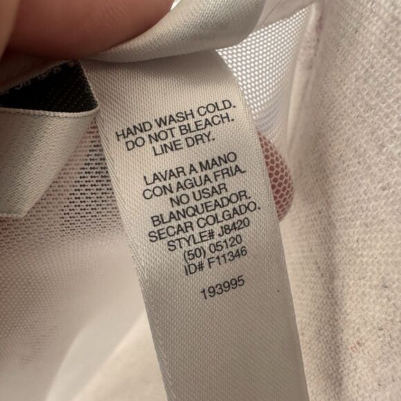 Delicates White Mesh Babydoll Lingerie Large - Picture 7 of 7